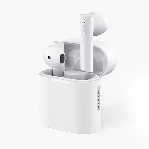 Наушники Xiaomi Haylou MoriPods white Киев - изображение 1