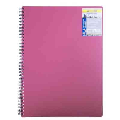 Блокнот Buromax spiral side, А6, 80sheets, CLASSIC, square, red (BM.2589-005) Винница