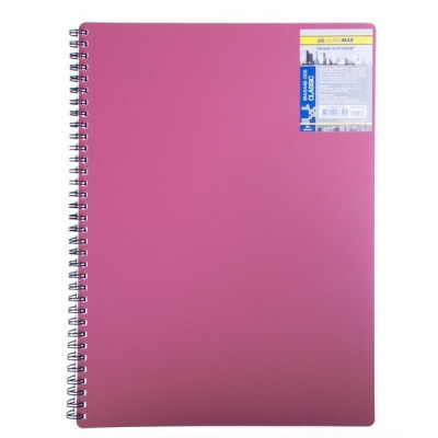 Блокнот Buromax spiral side, А6, 80sheets, CLASSIC, square, red (BM.2589-005) Вінниця - фото 1
