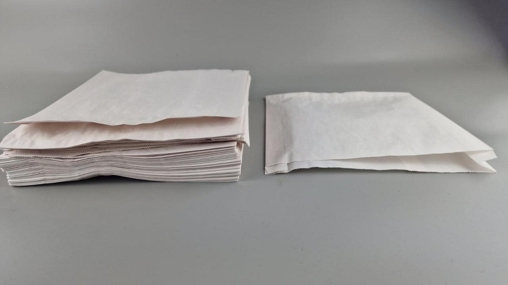 Пакет паперовий білий 22см 6*23см 1000 шт Харків - фото 2