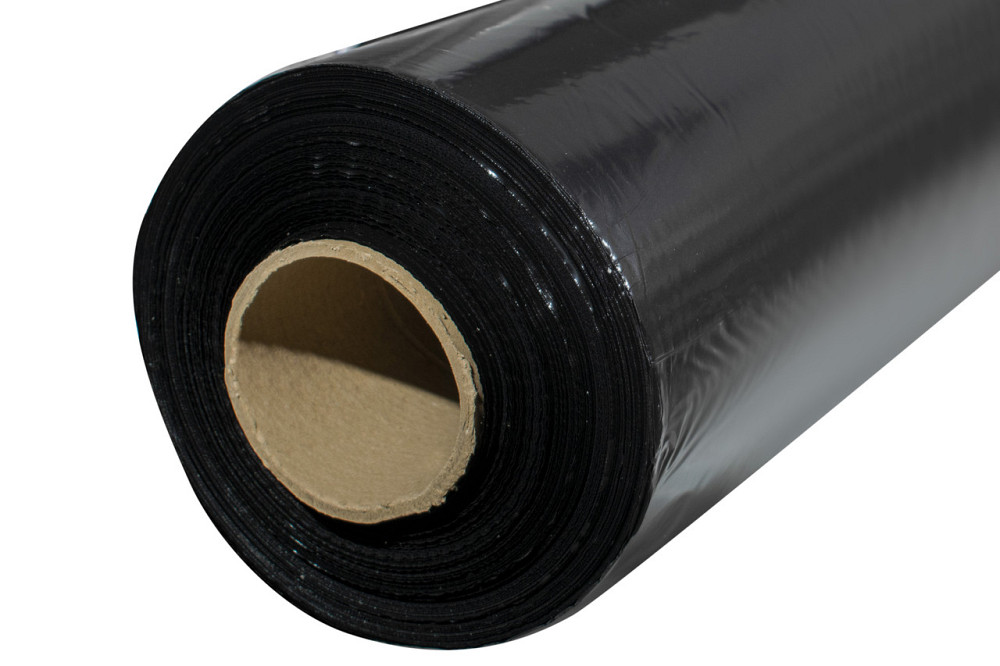 Пленка 40 мкм 1.20м* 1000м Shadow  черная для  мульчи Днепр - изображение 3