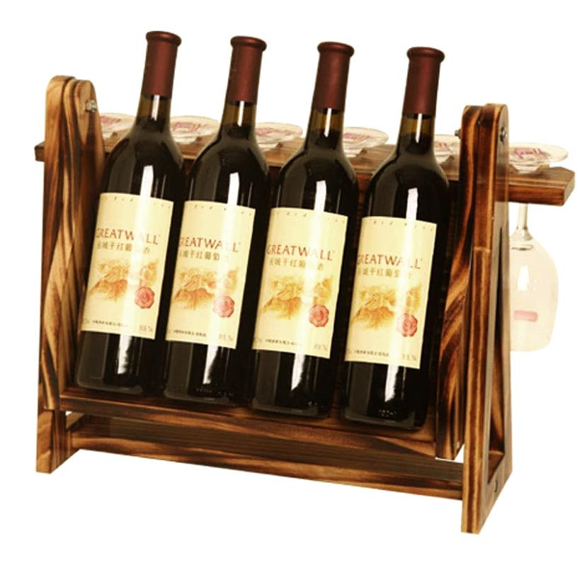 Настольная винная полка 