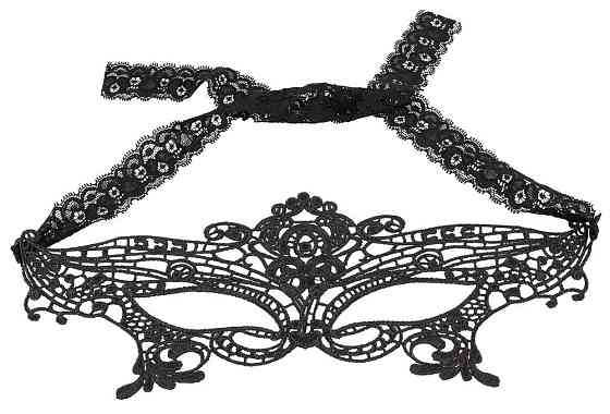 Маска на глаза - 2480263 Cottelli Collection Mask Black Sex Aura Киев