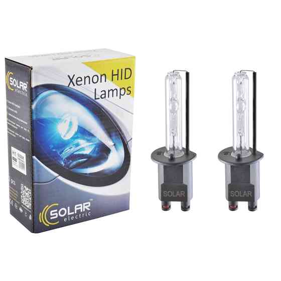 Ксенонова лампа Solar H1 CERAMIC 5000K,85V,35W P14.5s KET, 2шт Львів