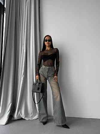 Жіночий привабливий топ сітка з імітацією ліфа стрейч сітка + віскоза Одеса