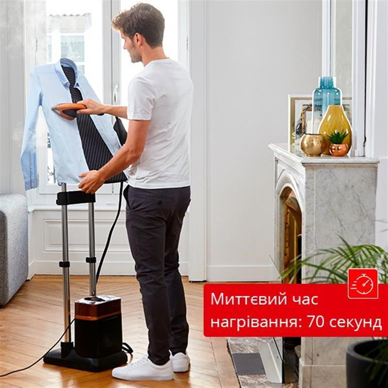 Відпарювач Tefal QT2020 IXEO POWER ( Чорний ) Харьков - изображение 18