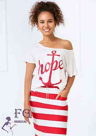 Літній костюм "Maritime" оптом | Розпродаж моделі 46-48 Київ