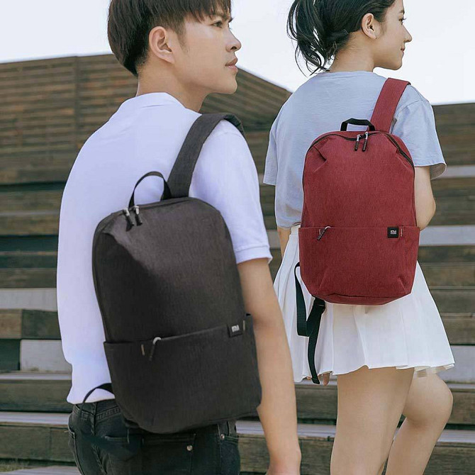 Оригінальний рюкзак Xiaomi Mi Bright Little Backpack 10L (Жовтий - Rubber ducky yellow) Миколаїв - фото 4