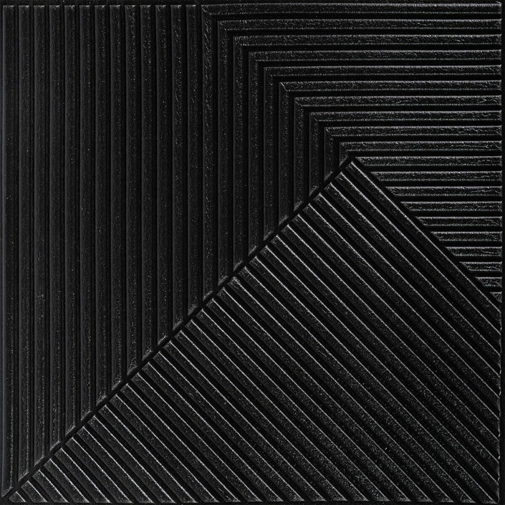 Декоративная самоклеящаяся 3D панель Бамбук черный Киев - изображение 1