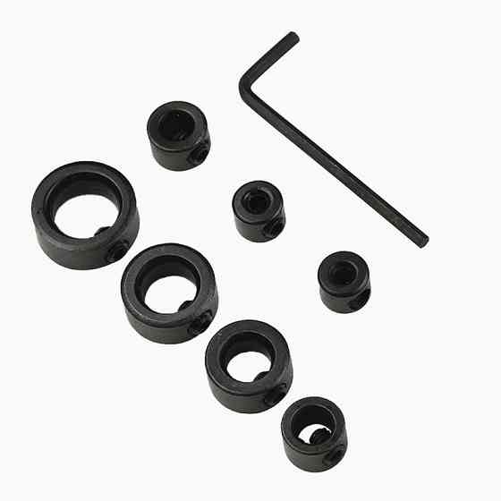 Регулируемые стопорные кольца для сверления 8 шт Киев