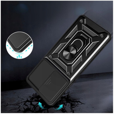 Чехол для мобильного телефона BeCover Military Honor 200 Lite Black (713044) Винница - изображение 8