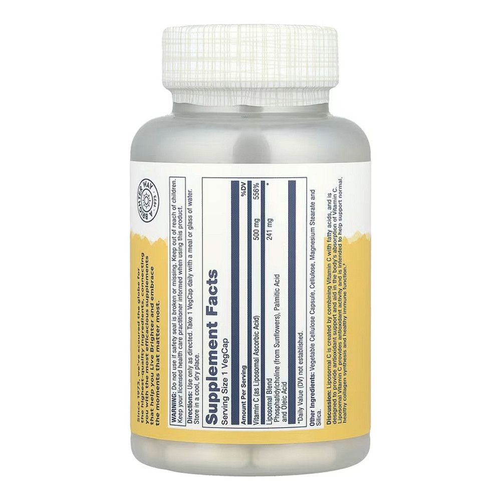 Liposomal Vitamin C 500mg - 100 vcaps Киев - изображение 2