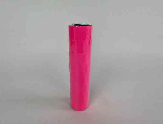 Цінник паперовий маленький малиновий (12х22 мм) 5 м (а8) (8 шт.) Харків