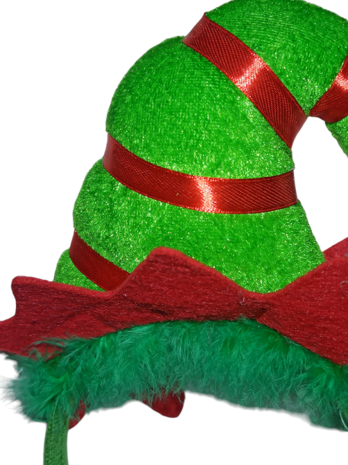 Рождественский обруч для волос Шапка ельфа one size зелёный Киев - изображение 3