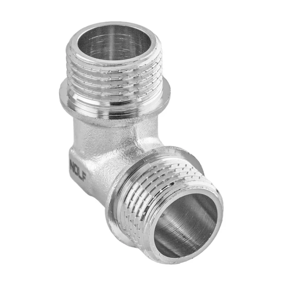Кут Nolf NFC.L06MM-N-1/2'' MM нікельований (NF3108) Київ