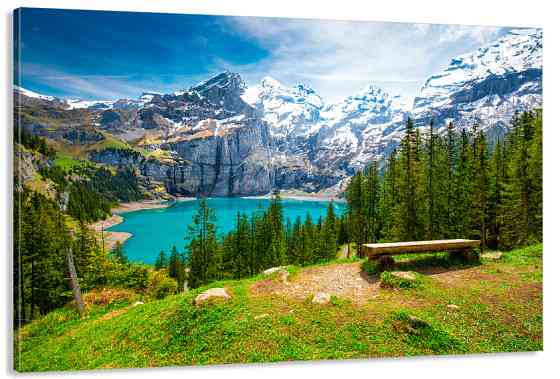 Картина холст в гостиную / спальню   Природа гір      MLP_360 60x100 см Киев