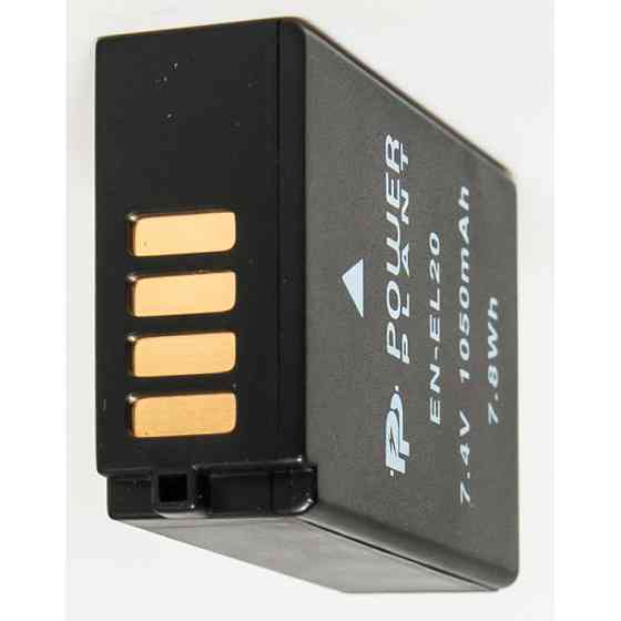 Акумулятор до фото/відео PowerPlant Nikon EN-EL20 (DV00DV1306) Вінниця