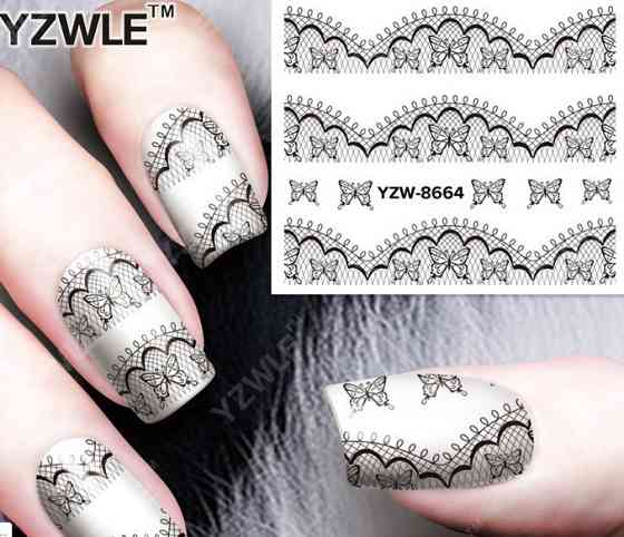 Наклейки для нігтів А664 Київ