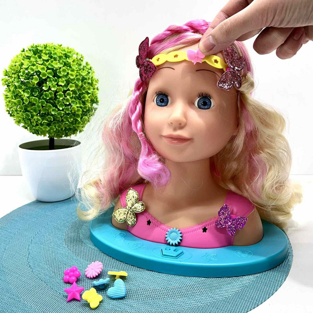 Лялька-манекен для дівчинки Голова для зачісок з аксесуарами (YL888D) Чернигов - изображение 2