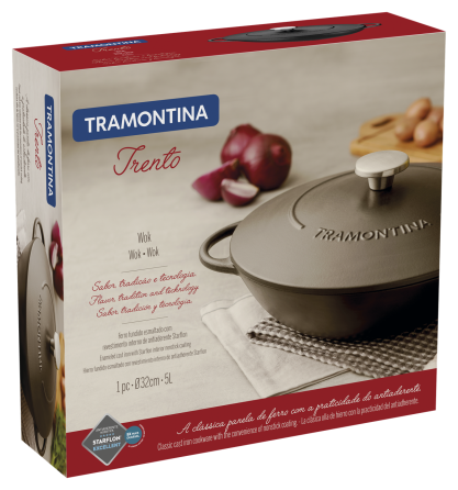 Сковорода WOK Tramontina Trento 32 см (6747185) Киев