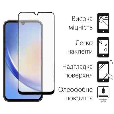 Чехол для мобильного телефона Dengos Kit for Samsung Galaxy A34 5G case + glass (Purple) (DG-KM-42) Винница