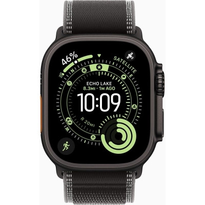 Смарт-часы Apple Watch Ultra 3 GPS + Cellular 49mm Black Titanium Case with Black/Charcoal Trail Loop - M/L (MF1H4QP/A) Винница - изображение 2