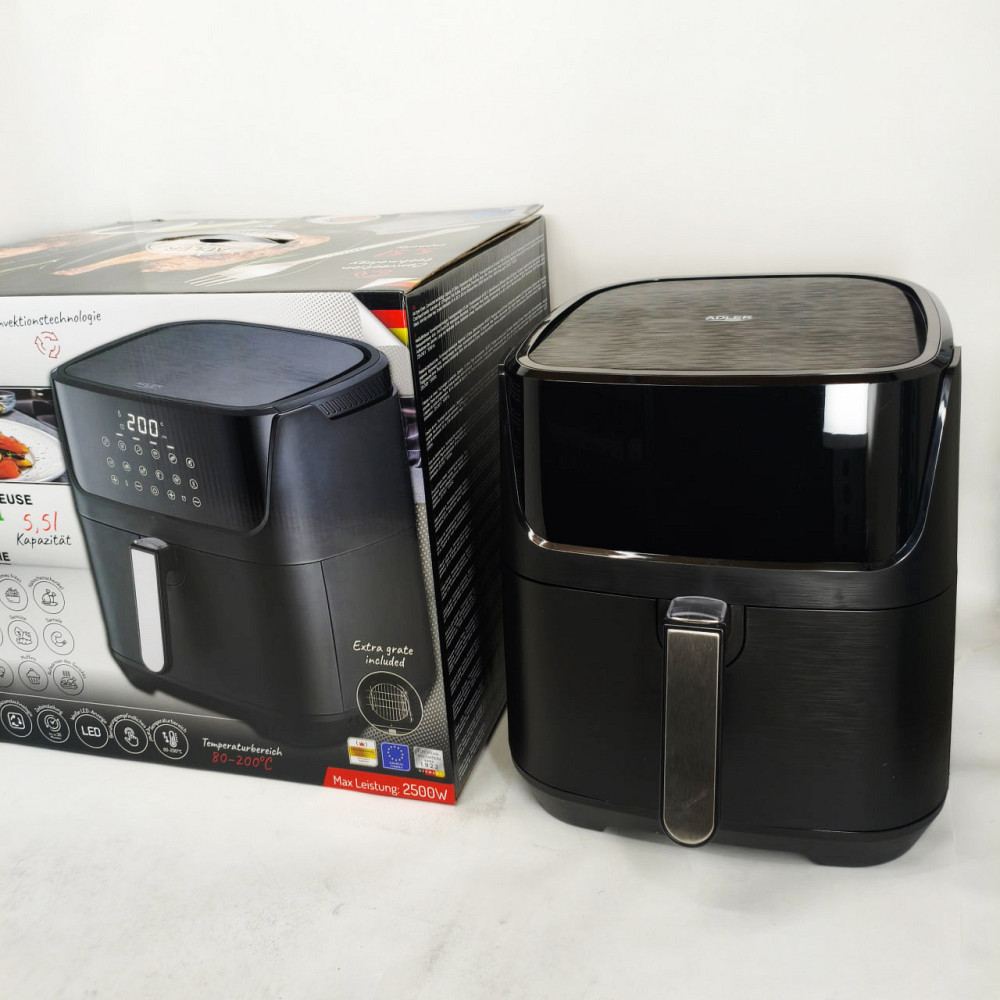 Мощная электрическая аэрофритюрница для дома, Фритюрница аэрофритюрница, Электрическая печь-фритюрница KJ-22 Львов - изображение 7