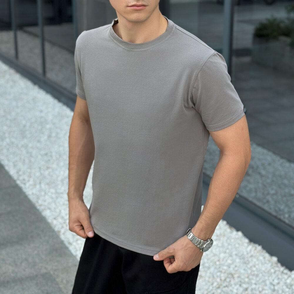 Мужская футболка стальная Pobedov Peremoga Киев - изображение 4