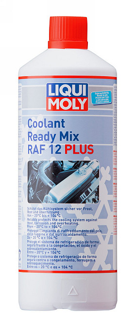 LIQUI MOLY 6924 Coolant Ready Mix RAF 12+ — Готовий антифриз G12+ | Надійний захист системи охолодження від перегріву та корозії Ковель - фото 1