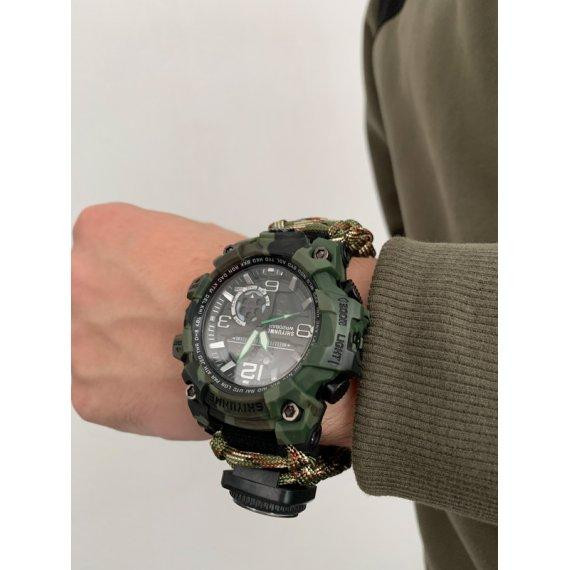 Годинник чоловічий наручний Hemsut Military з компасом (Камуфляж) Вінниця - фото 4