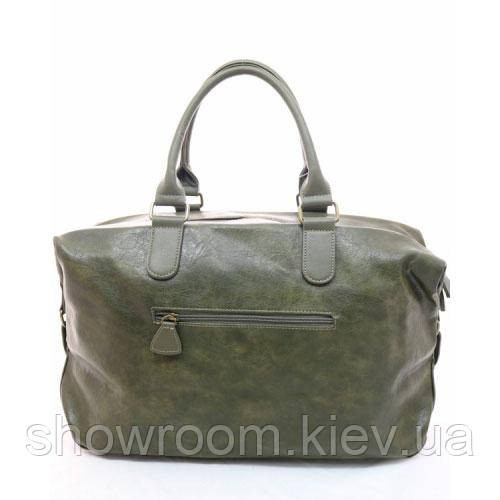 Чоловічі дорожні стильні сумки David Jones (355) хакі Київ - фото 4