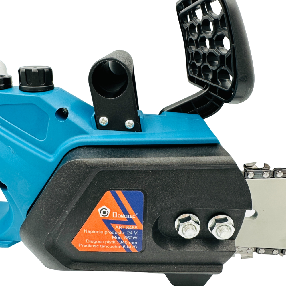 Аккумуляторная цепная пила Chain Saw 12'' DOMOTEC 8485 – надёжная и автономная, для сада и дачи Одесса - изображение 9