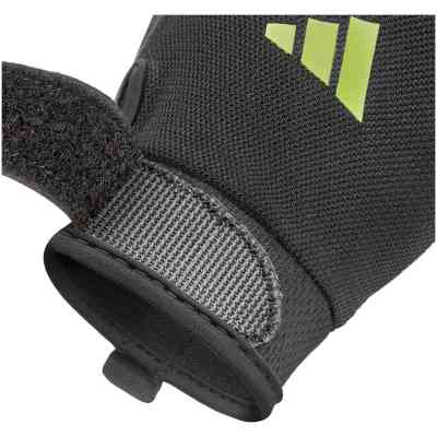 Перчатки для фитнеса Adidas Essential Training Gloves ADGB-15002GN чорний, зелений M (885652025966) Винница