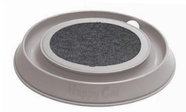 Дряпка для котів з ковроліновою вставкою HappyCat moquette scraper 41x38x5 см Київ - фото 1