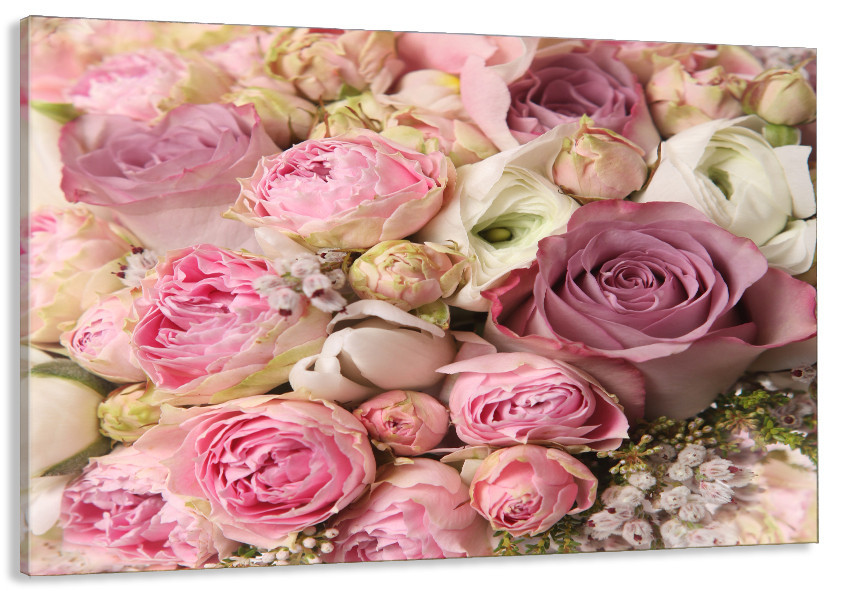 Картина холст у вітальню / спальню   Троянди    MLP_61 ( 60х30см ) Київ - фото 1