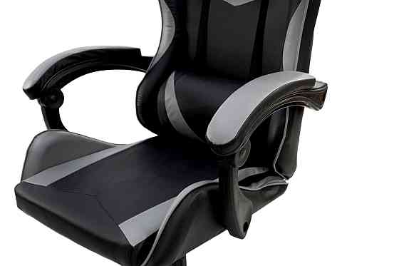 Крісло геймерське Слім, чорний/сірий Київ