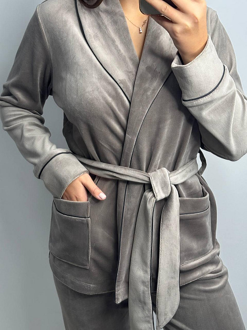 Домашній костюм шаль Капучіно 2XL Харків - фото 2