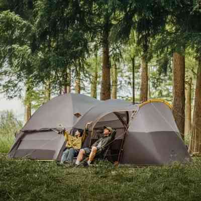 Палатка Naturehike шестимісний KOTA 6, CNK2450WS031, 75D, світло-коричневий (6927595760666) Вінниця