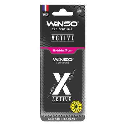 Ароматизатор для автомобіля WINSO X Active Bubble Gum (533440) Вінниця
