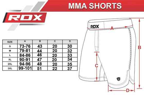 Шорти для MMA RDX T15 Red - чоловічі шорти, розмір M Каменское
