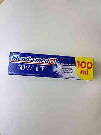 BLEND_A_MED зубна паста 3D White Класична Свіжість 100мл Гостомель