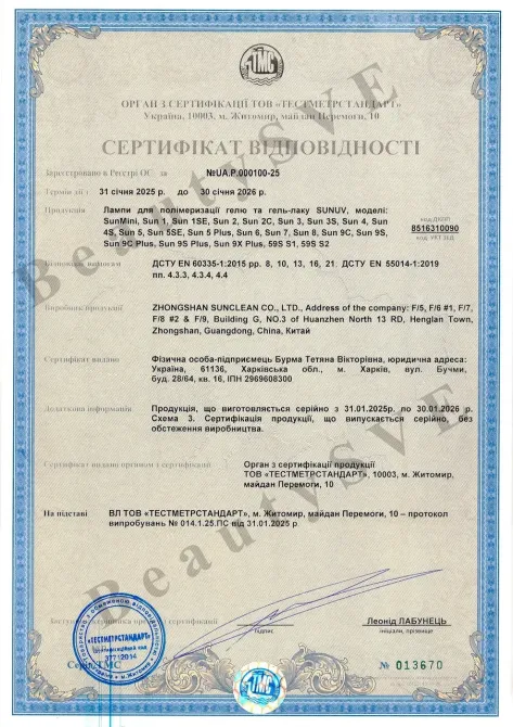 LED+UV лампа SUNUV SUN 8 48W (Оригинал) Киев - изображение 8