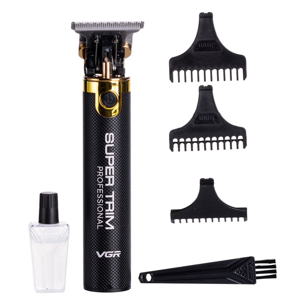 VGR Тример для стрижки волосся акумуляторний з насадками VGR V-082 Коломыя - изображение 4