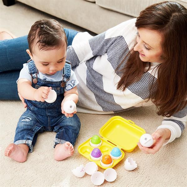 Сортер Toomies Яйца в желтом лотке 6 шт (E73560) Харьков - изображение 7