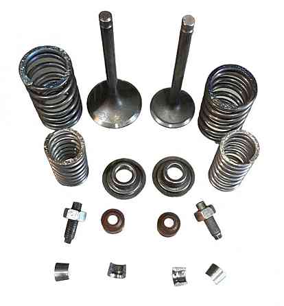 Клапани (пара, у зборі) скутер 4 Т Китай 125/150 Мукачево