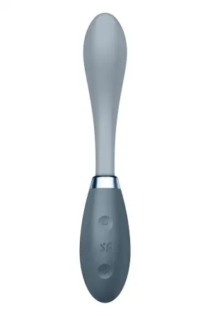 Вібратор Satisfyer G-Spot Flex 3 Grey, гнучкий стовбур із фіксацією положення Львів