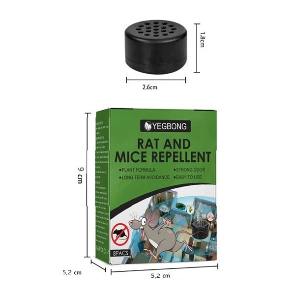 Ароматичний відлякувач гризунів і комах Yegbong Київ - фото 2