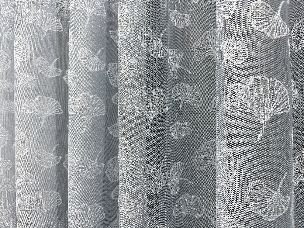 Тюль VR-Textil 2142т Жакард Сіро-блакитний 500х270 см (43-417) Київ - фото 7