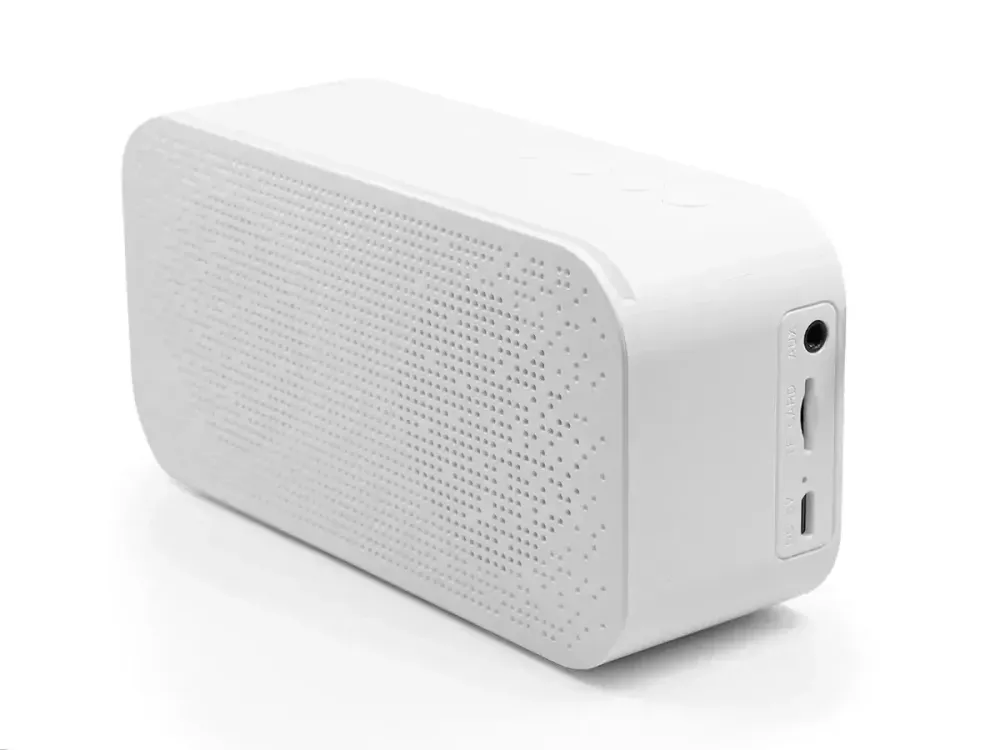 Портативная Bluetooth колонка-часы KIMISO K-10: 2 динамика, FM-радио, будильник, до 5 часов работы Одесса - изображение 4