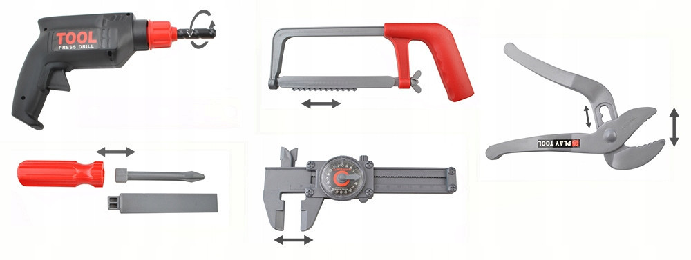 Детский Ящик - мастерская с инструментами 32 предмета Kruzzel (4510) Нововолынск - изображение 5